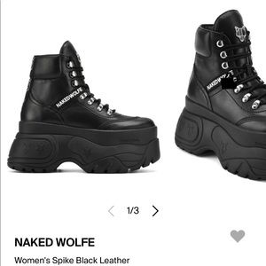 Naked Wolfe Spike Black Size 37.5 EU